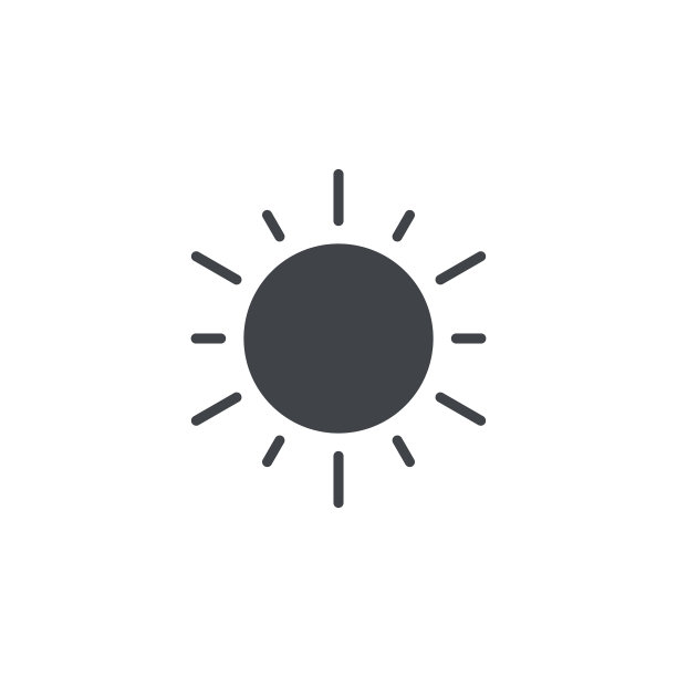太阳图标阳光简单图片下载
