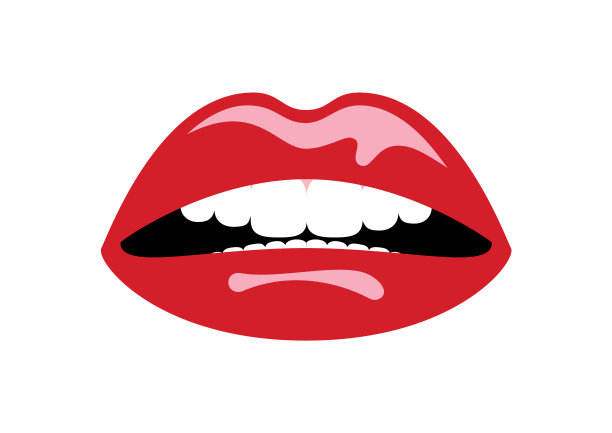 性感红唇唇唇女性口红化妆品icon图片下载