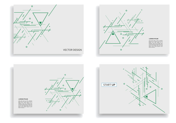 摘要封面设计小册子最小形状图片下载