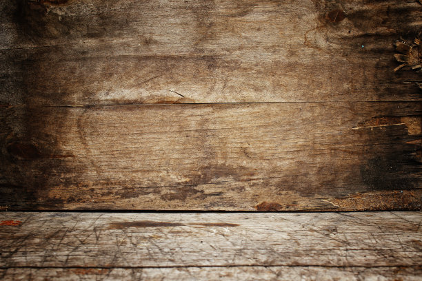 空的木制书架，古董展。图片下载