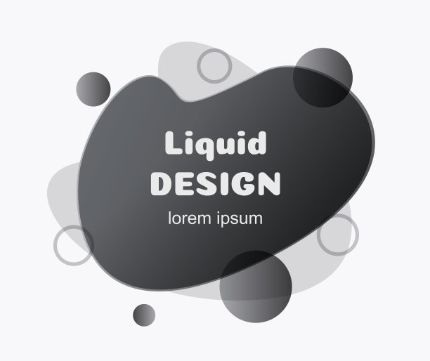 抽象流体背景黑色图片下载