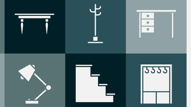 集智能电视衣柜办公书桌图书馆图片下载