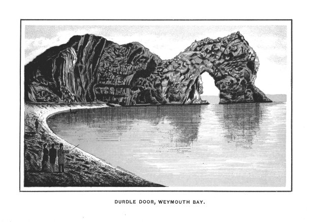 Durdle门Lulworth;韦茅斯观点专辑1893图片下载