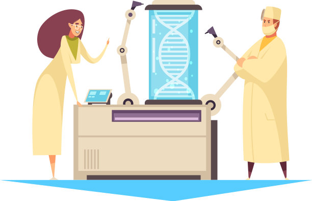 DNA科学家研究组成图片下载
