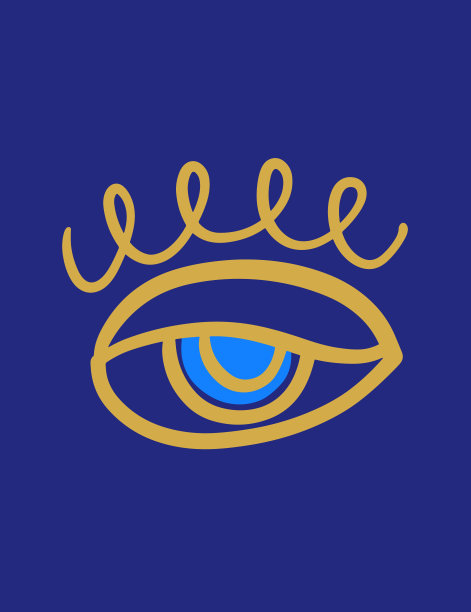 邪眼民族墙艺术模板图片下载