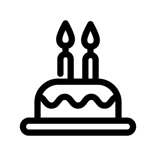 生日蛋糕的图标图片下载
