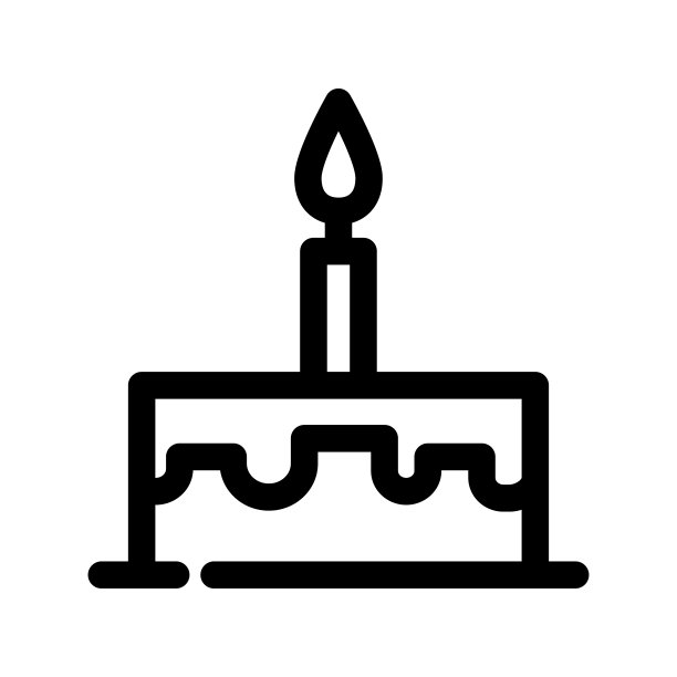生日蛋糕的图标图片下载