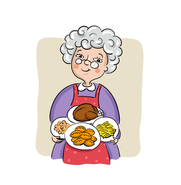 奶奶和她最好的点心图片下载