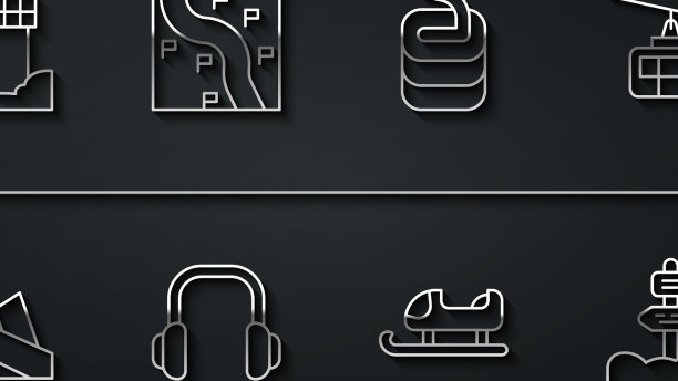 在终点线山设置线带图片下载