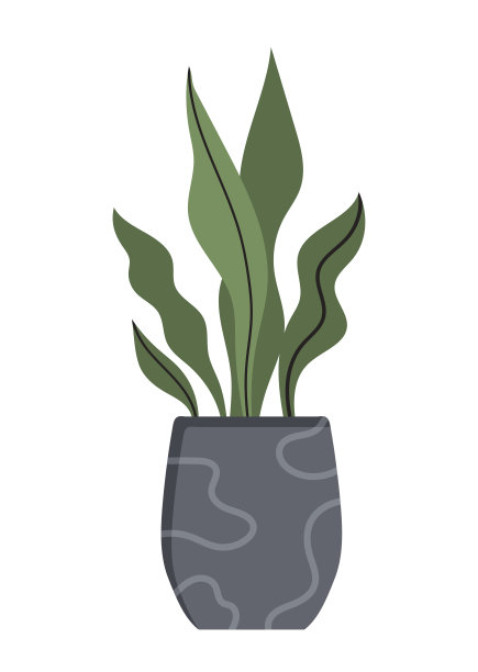 花盆用树叶图片下载