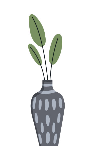 花盆用树叶图片下载