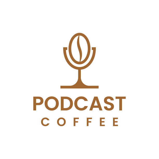 播客咖啡logo设计图片下载