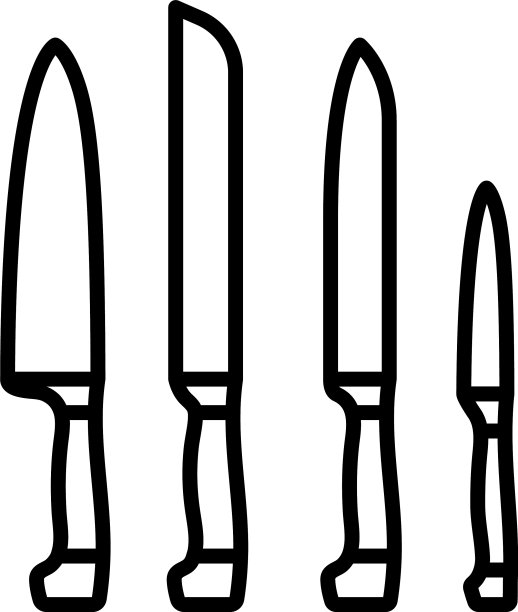 菜刀套装图标图片下载