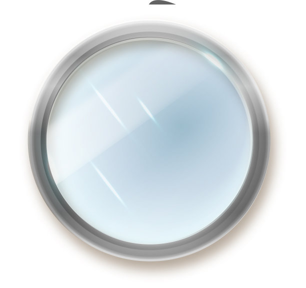 镜圆孤立逼真镜圆图片下载