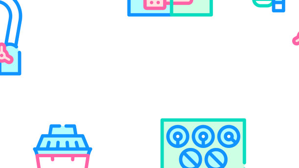 水处理过滤器集合图标集图片下载