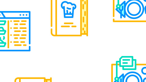 烹饪课花样无缝衔接图片下载