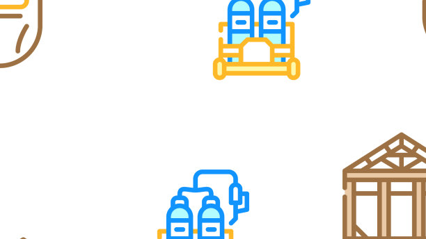 焊接工程无缝图样图片下载