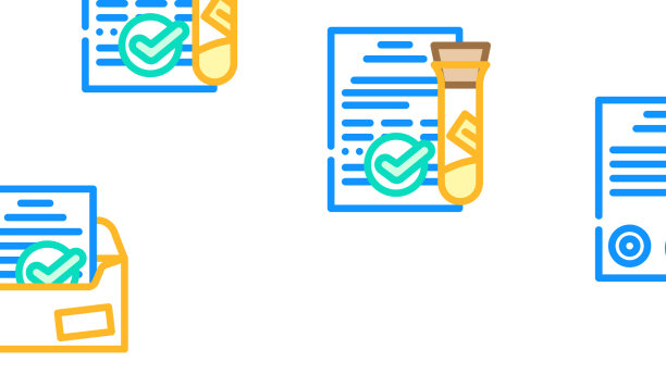 符合性质量程序图标设置图片下载