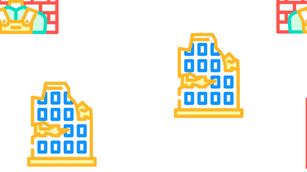 建筑师专业职业图标集图片下载