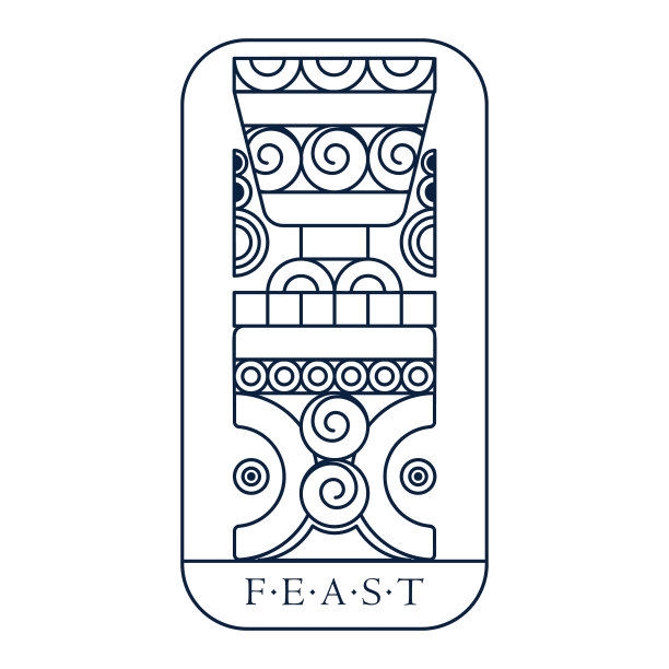 北欧海盗高脚杯和桌子的幻想图片下载