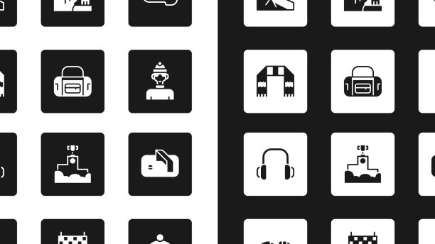 设置冬季两项步枪运动包冬季围巾图片下载