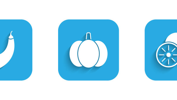 南瓜，李子，水果，大蒜，猕猴桃新鲜图片下载