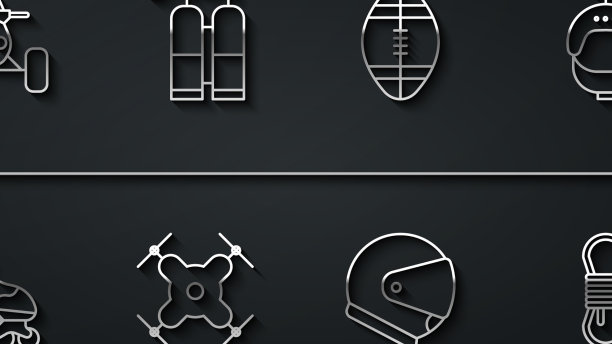 设置线亚视摩托车轮滑头盔和图片下载