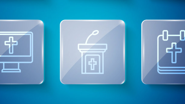 将线十字架放在链篮上图片下载