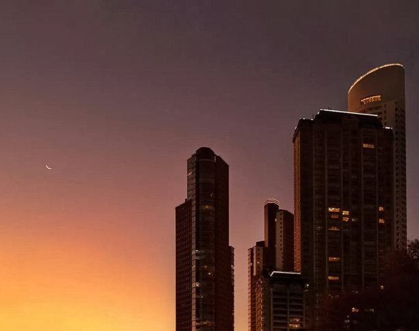 城市的灯光图片下载