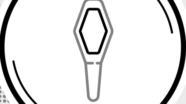 线条宠物药瓶医学图标孤立在灰色图片下载