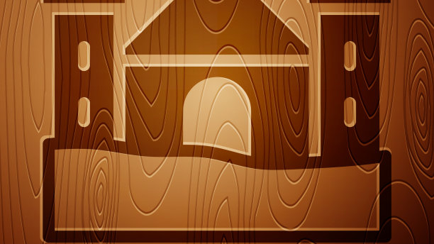 棕沙城堡图标孤立在白色图片下载