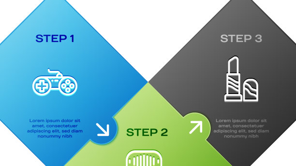 设定线手柄口红和卡带图片下载