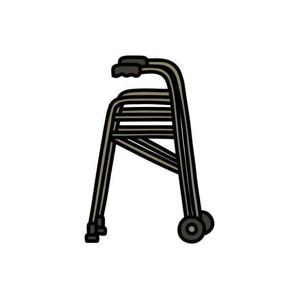 步行者涂鸦图标颜色线图片下载