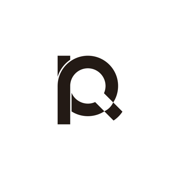 字母PC简单运动圈标志图片下载