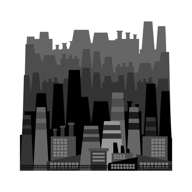 大工业工厂大工程污染图片下载