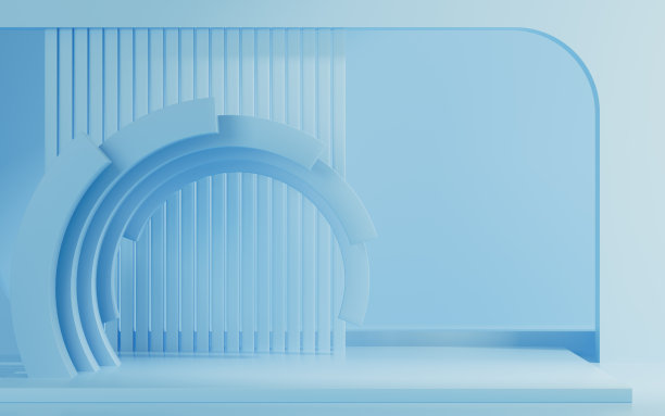 三维几何空间背景，三维渲染。图片下载