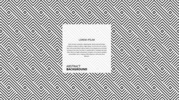 抽象的几何锯齿构图线图片下载