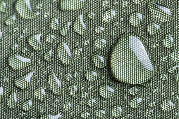 有水滴的防雨织物图片下载