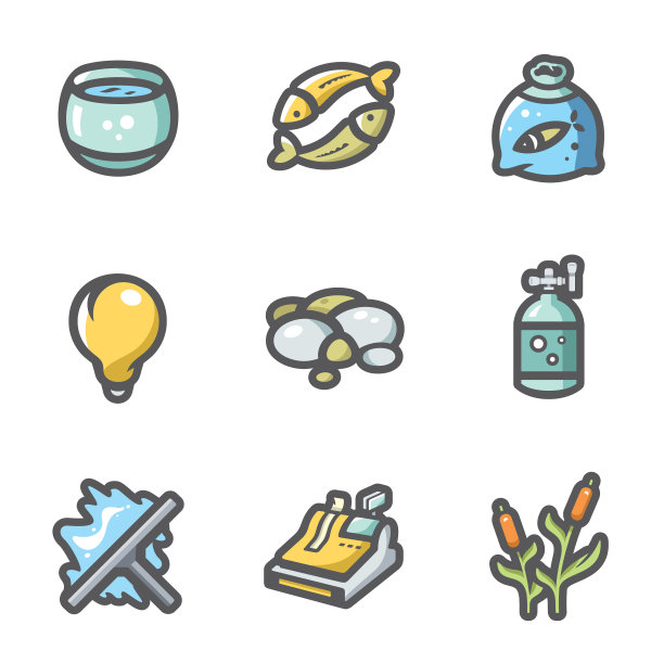 成套养鱼店水族设备图片下载