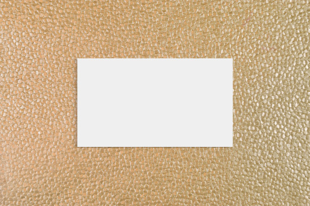 空白名片模型优雅的金色背景与路径图片下载