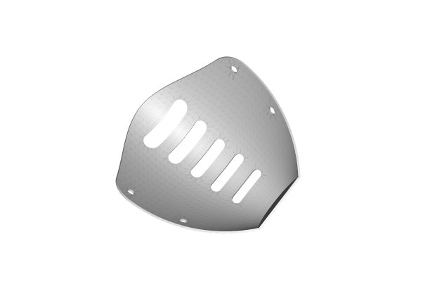 隔离塑料口罩的3d渲染图片下载