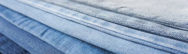 牛仔布浅色到深色渐变不同深浅的抽象背景横幅图片下载