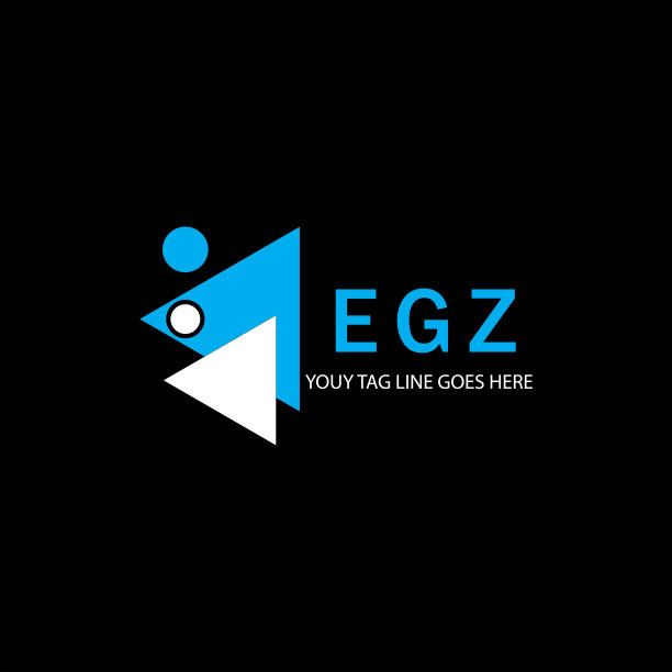 Egz字母logo创意设计与图形图片下载