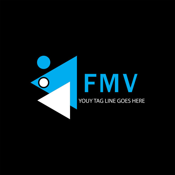 FMV字母logo创意设计与图形图片下载