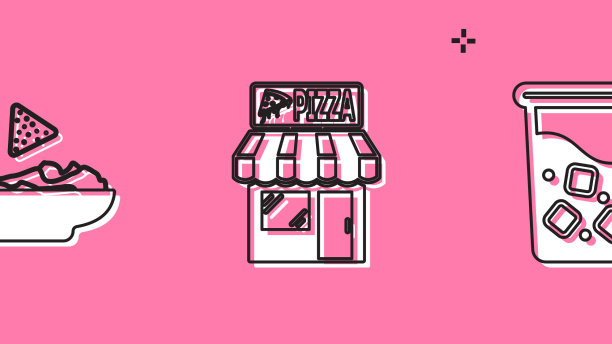 速食车披萨套餐图片下载
