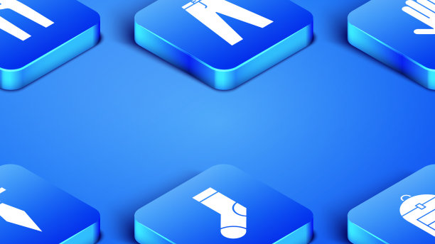 设置背包，裤子，袜子，领带和皮手套图片下载