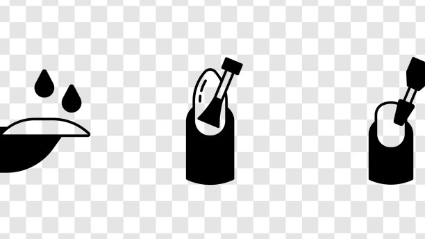 设置手霜指甲锉管假指甲图片下载