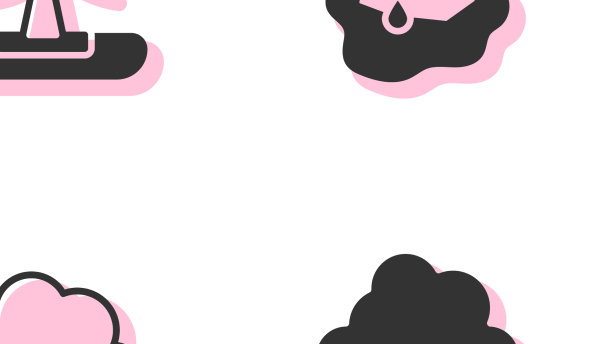 集云带雨风力涡轮机二氧化碳排放图片下载