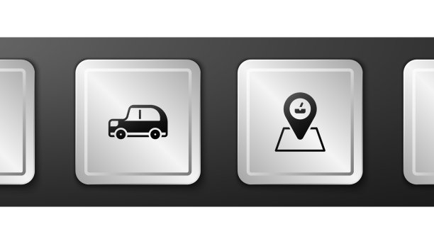 设置相框车野餐地点和厨房图片下载