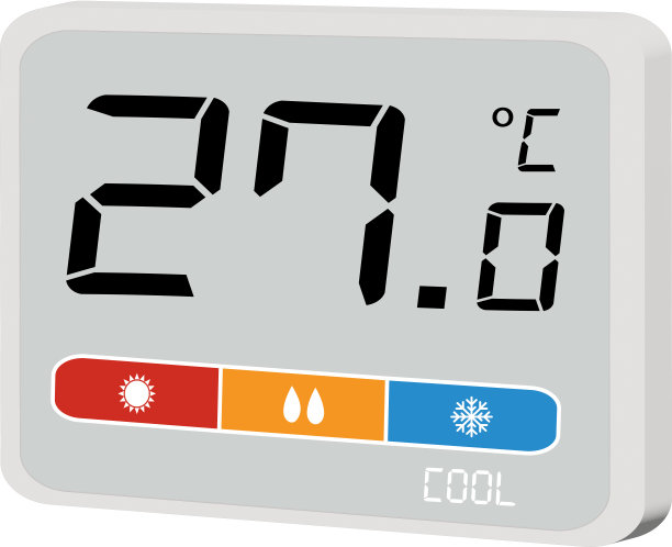 温度表夏季空调最高温度，节约能源图片下载
